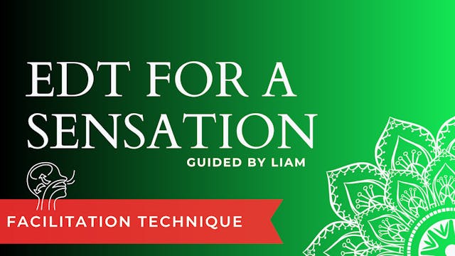 EDT with Sensation - Guided by Liam
