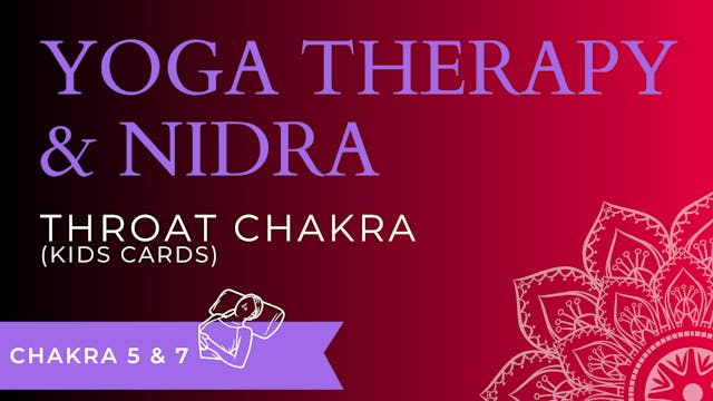 Throat Chakra (Poses & Kids Cards)