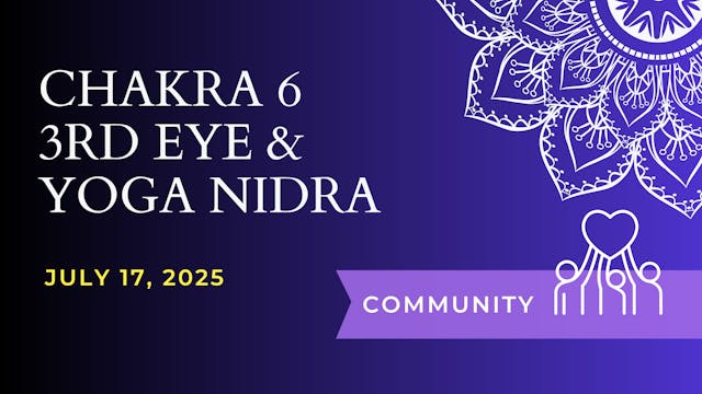 3rd Eye Lesson Plan (July 17)