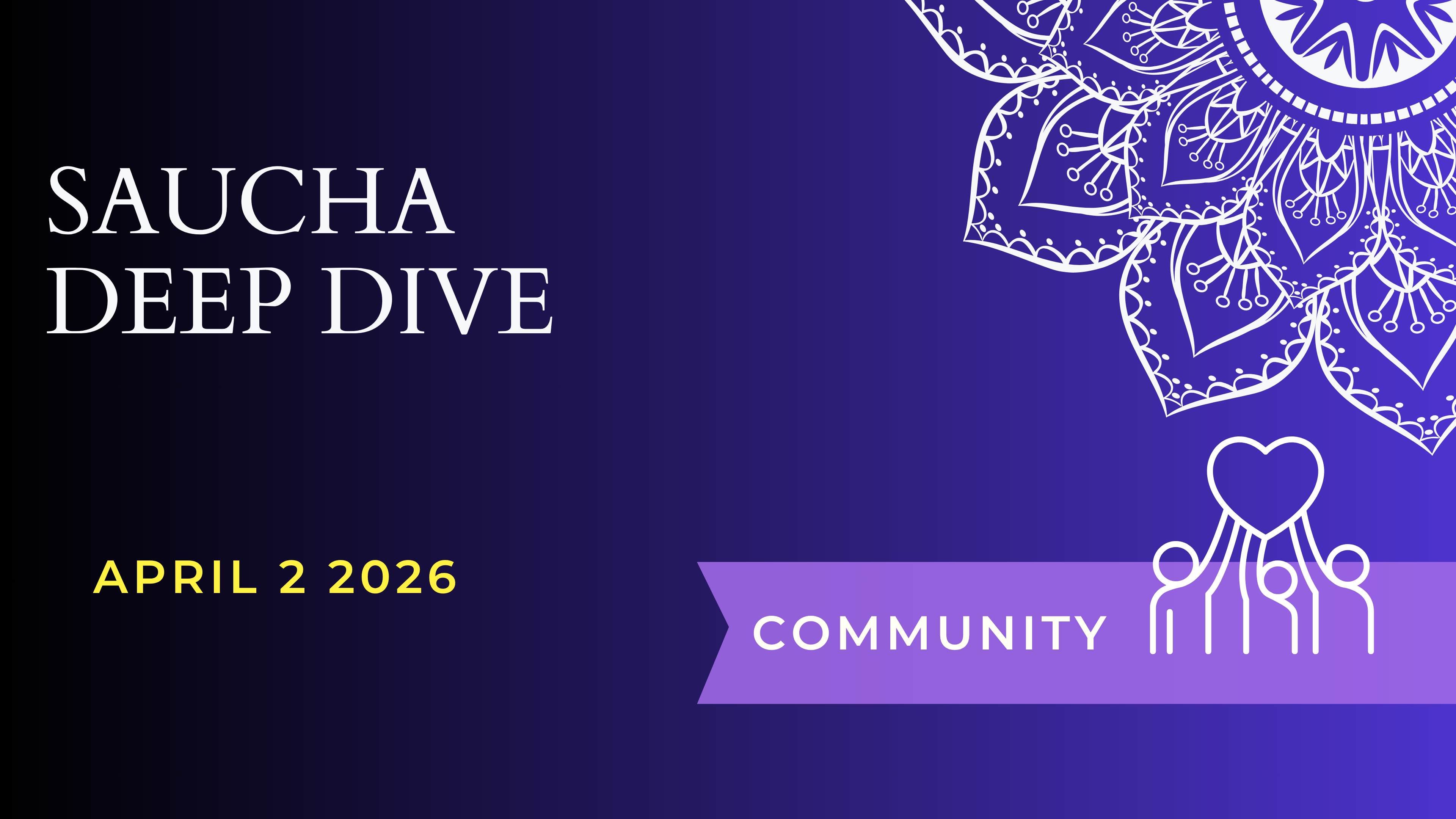 Saucha Deep Dive (April 2)