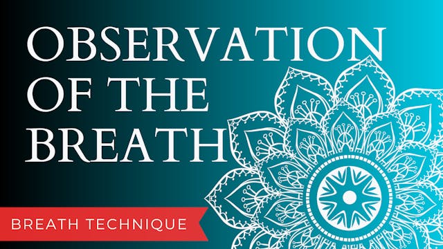 Observation of the Breath