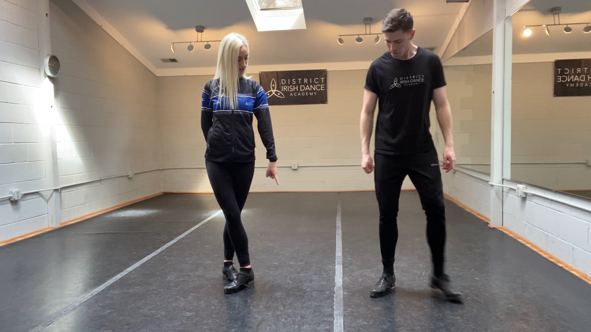 Pass Thru Click Drill - Orange/Red