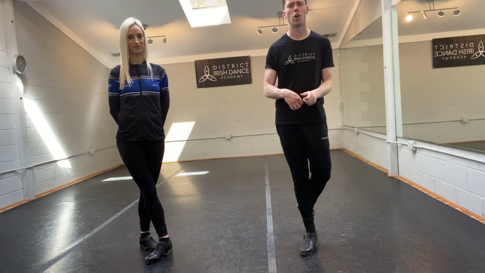 Treble and Toe, Drum Pull Back Toe