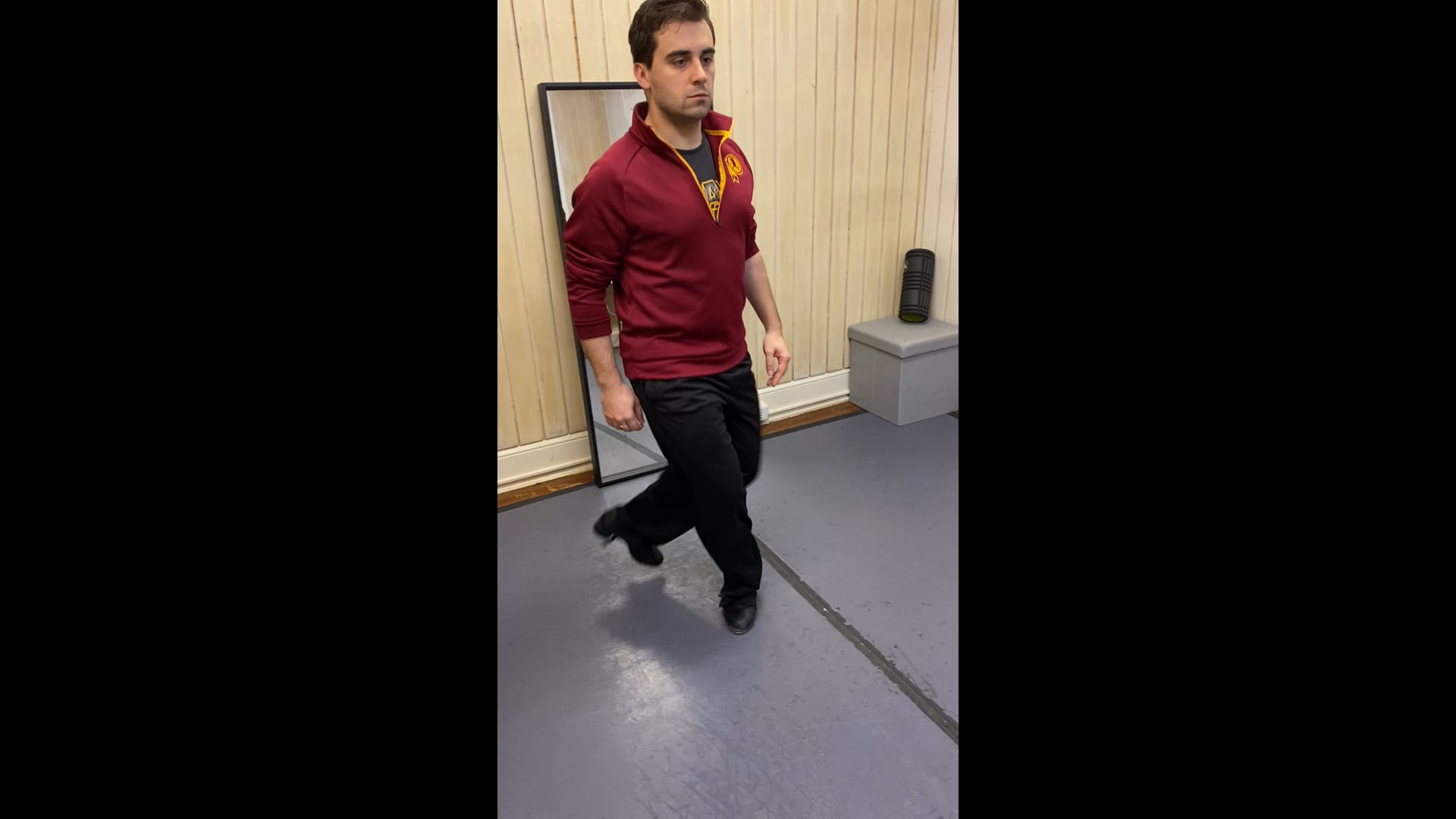Encore step drop heel drill