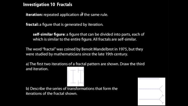 Investigation 10 DIVE Geometry