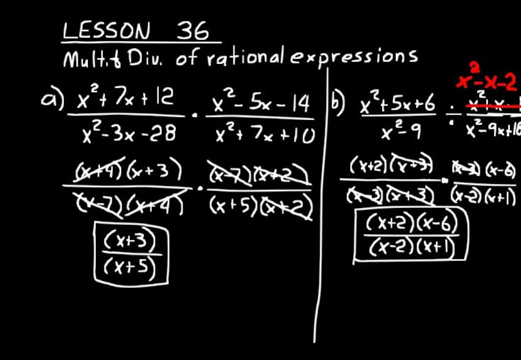 Lesson 36 DIVE Algebra 2, 3rd Edition - DIVE Lectures for Saxon Algebra ...