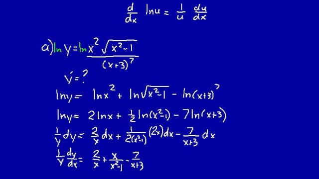 Lesson 84 DIVE Calculus, 2nd Edition