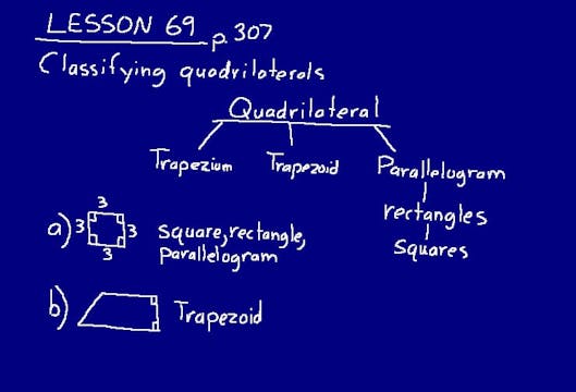 Lesson 69 DIVE Math 8/7 1st Edition
