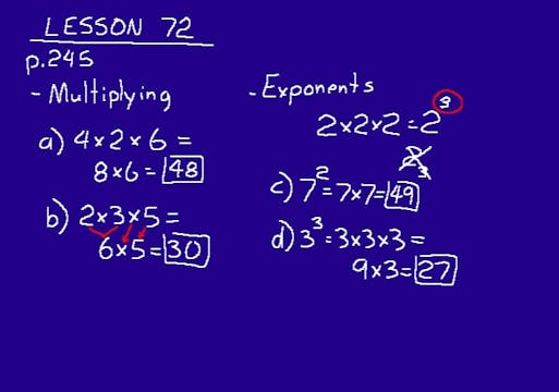 Lesson 72 DIVE 5/4, 2nd Edition