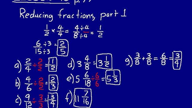 Lesson 16 DIVE Math 8/7 1st Edition