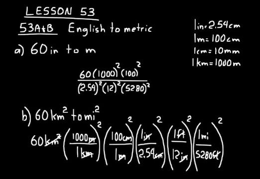 Lesson 53 DIVE Algebra 2, 3rd Edition