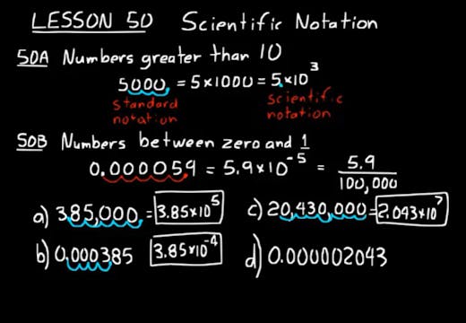 Lesson 50 DIVE Algebra Half, 3rd Edition