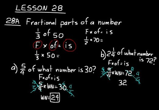 Lesson 28 DIVE Algebra 1, 3rd Edition