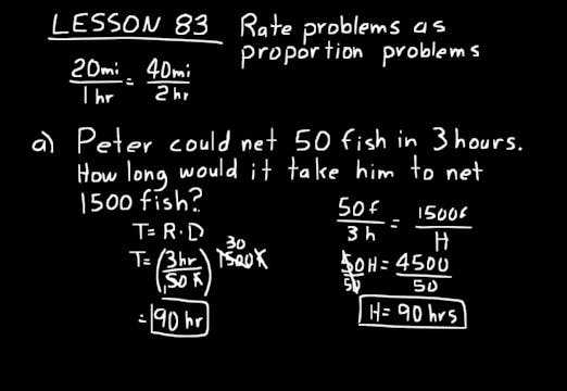 Lesson 83 DIVE Algebra Half, 3rd Edition