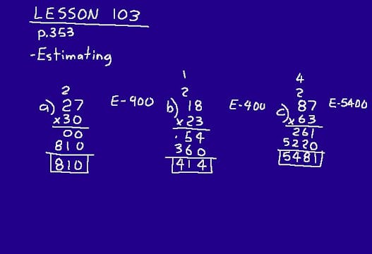Lesson 103 DIVE 5/4, 2nd Edition