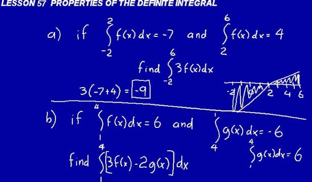 Lesson 57 DIVE Calculus, 2nd Edition