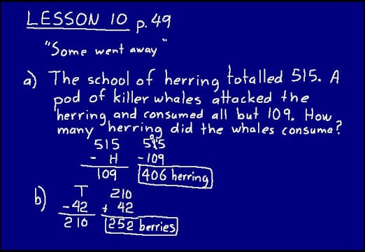Lesson 10 DIVE Math 8/7 1st Edition