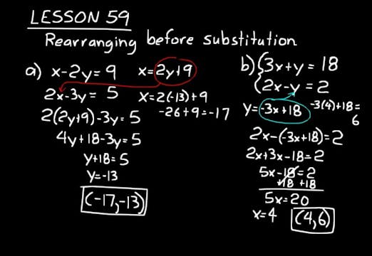 Lesson 59 DIVE Algebra 1, 3rd Edition