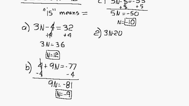 Lesson 92 DIVE Algebra 1/2, 2nd Edition