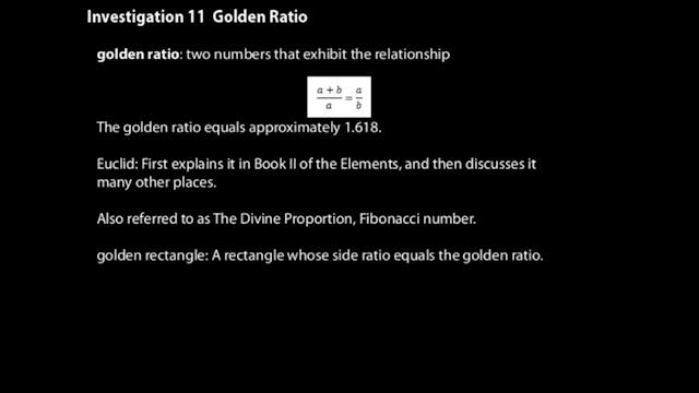 Investigation 11 DIVE Geometry