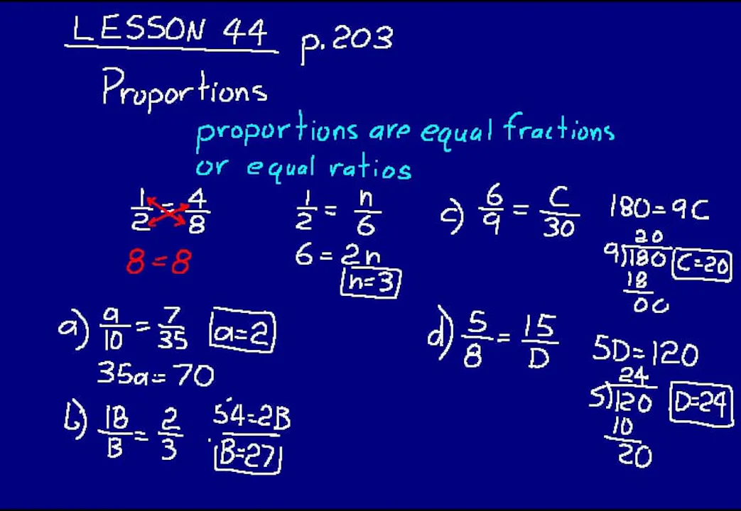 Lesson 44 DIVE Math 8/7 1st Edition - DIVE into Math and Science