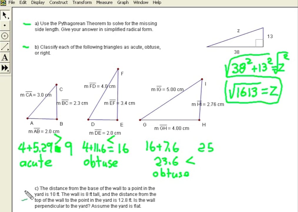 Lesson 33 Lecture DIVE Geometry - DIVE into Math and Science