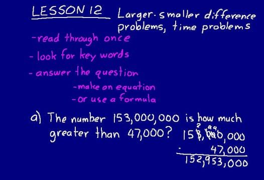 Lesson 12 DIVE Math 8/7 2nd Edition