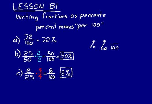 Lesson 81 DIVE 7/6, 3rd Edition