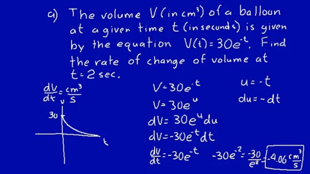 Lesson 40 DIVE Calculus, 2nd Edition