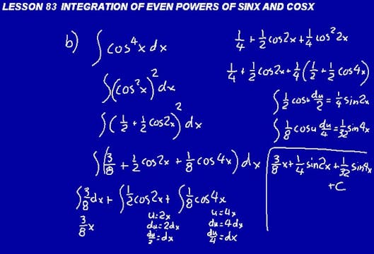 Lesson 83 DIVE Calculus, 2nd Edition