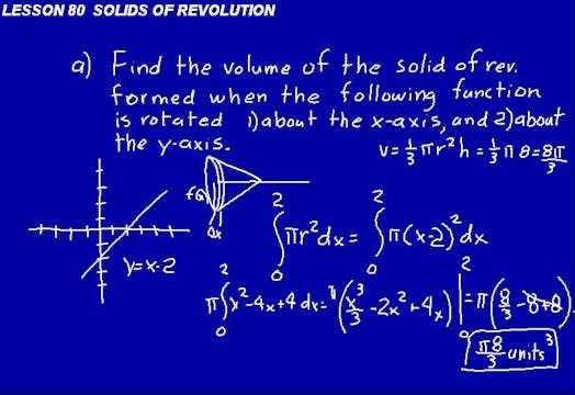 Lesson 80 DIVE Calculus, 1st Edition