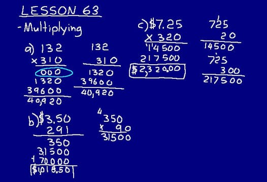 Lesson 63 DIVE 6/5, 2nd Edition