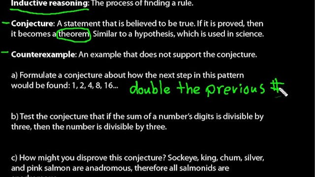 Lesson 7 Lecture DIVE Geometry