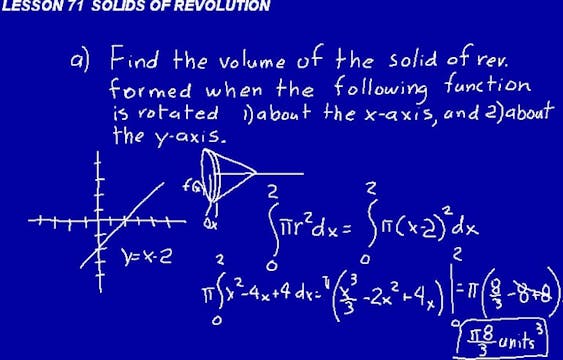 Lesson 71 DIVE Calculus, 2nd Edition