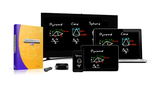 Lectures for Saxon Math 8/7 w/ Pre-Algebra, 3rd Ed