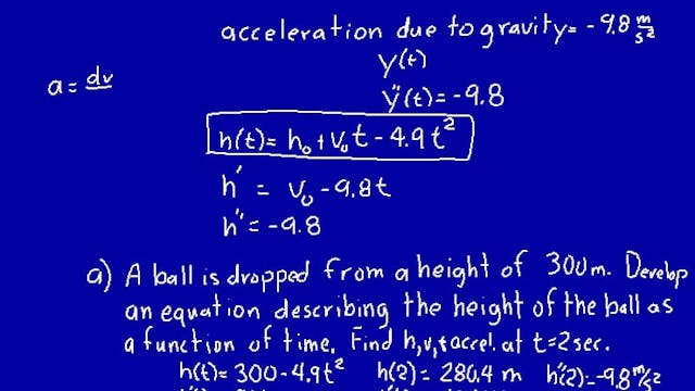Lesson 74 DIVE Calculus, 1st Edition