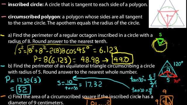 Lesson 106 Lecture DIVE Geometry