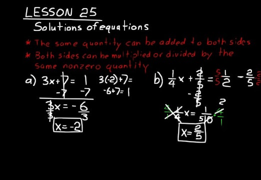 Lesson 22 DIVE Algebra 1, 3rd Edition - DIVE Video Lectures for Saxon ...