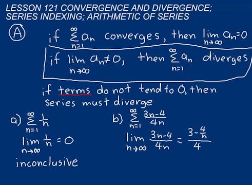 Lesson 121 DIVE Calculus, 2nd Edition