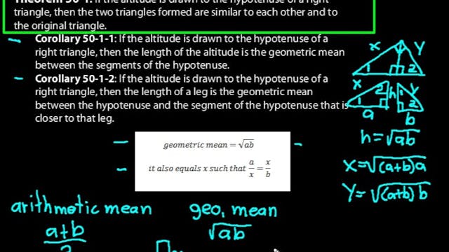 Lesson 50 Lecture DIVE Geometry