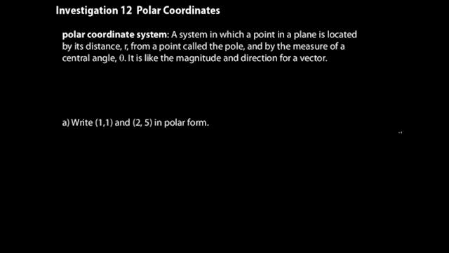 Investigation 12 DIVE Geometry