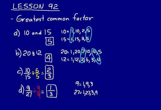 Lesson 92 DIVE 6/5, 2nd Edition