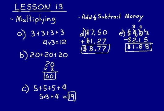 Lesson 13 DIVE 6/5, 2nd Edition