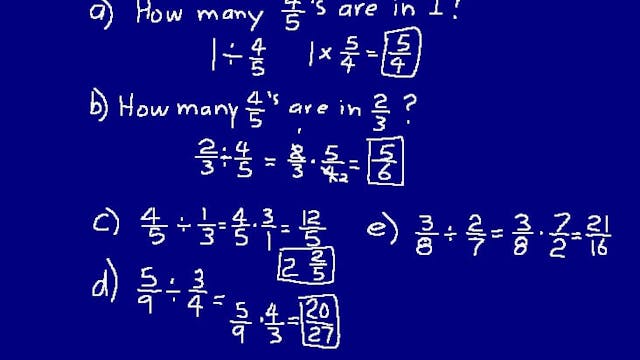 Lesson 25 DIVE Math 8/7 2nd Edition