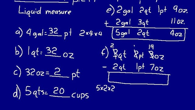 Lesson 67 DIVE Math 8/7 1st Edition