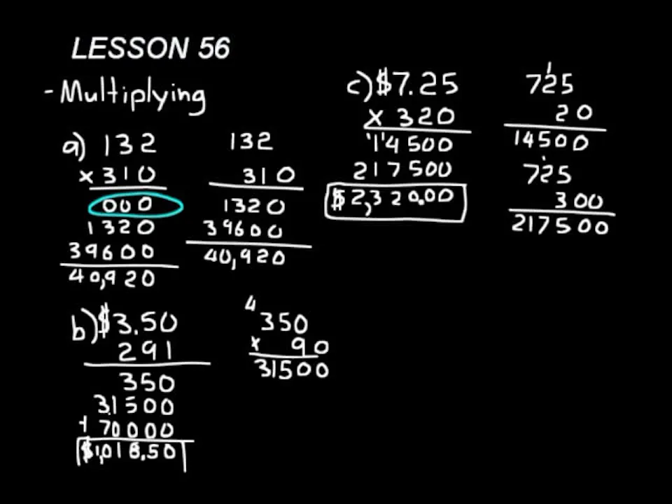 Lesson 56 DIVE 6/5, 3rd Edition - DIVE Lectures for Saxon Math 6/5, 3rd ...