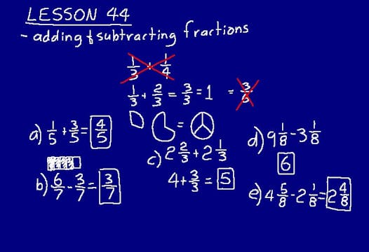 Lesson 44 DIVE 6/5, 2nd Edition