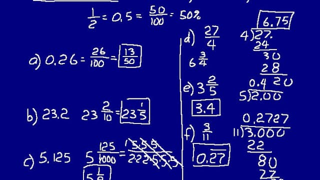 Lesson 43 DIVE Math 8/7 2nd Edition