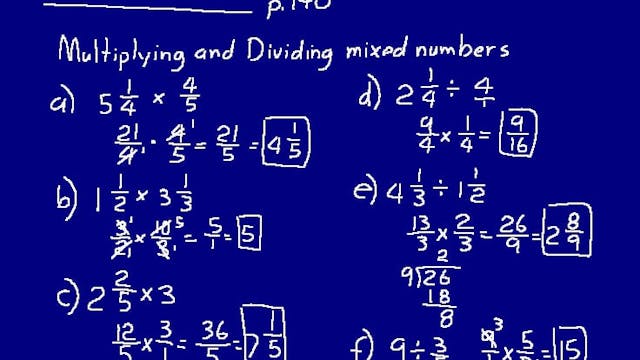 Lesson 30 DIVE Math 8/7 1st Edition