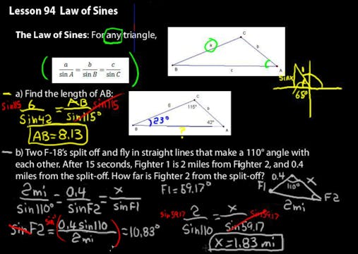 Lesson 94 Lecture DIVE Geometry